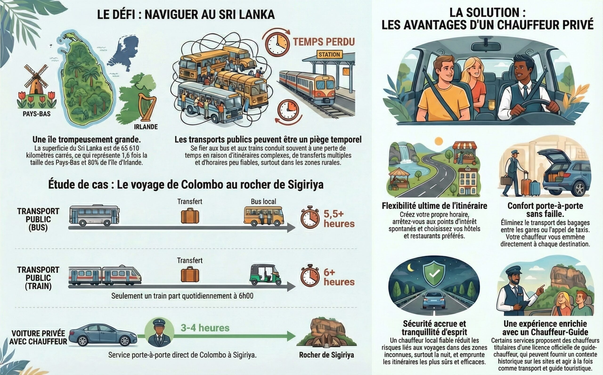 Avantages de la location de voiture avec chauffeur privé