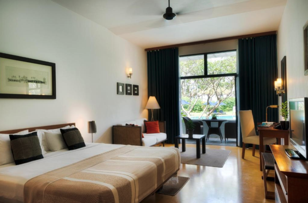 room of The blue water