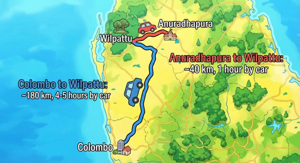 Access to Wilpattu National Park