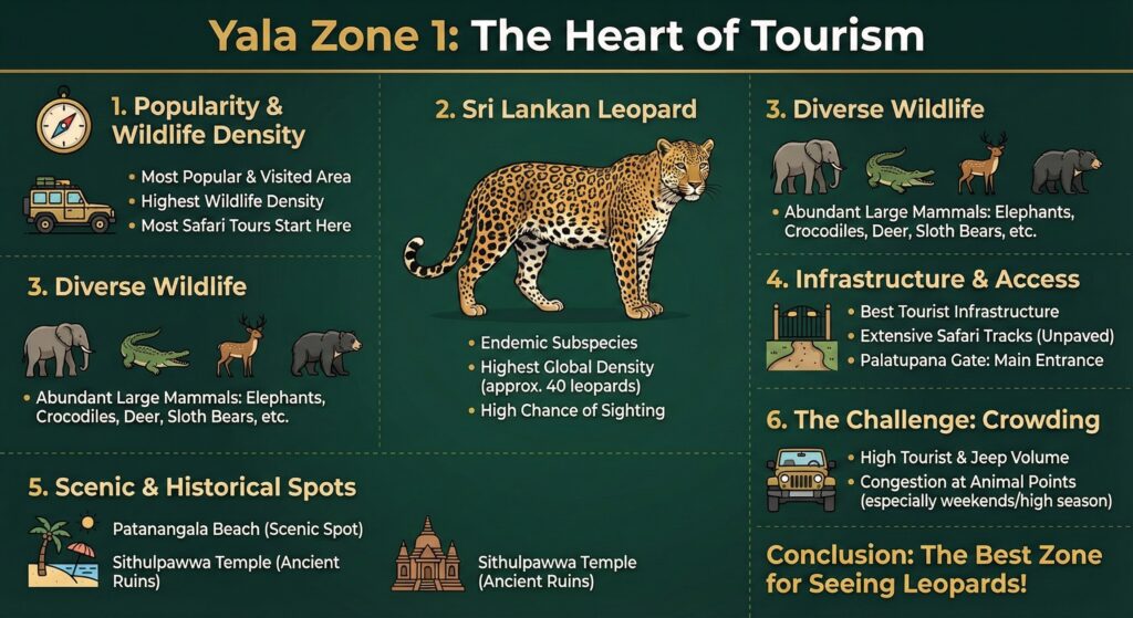 The feature of Zone1 of Yala