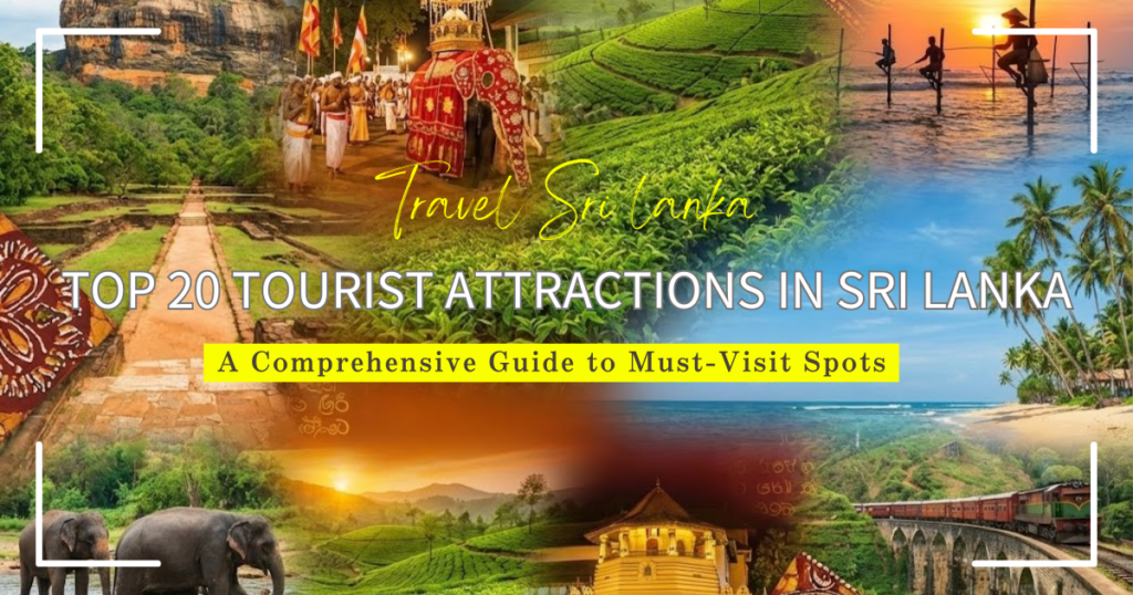 Top 20 Tourist Attractions in Sri Lanka – A Comprehensive Guide to Must-Visit Spots