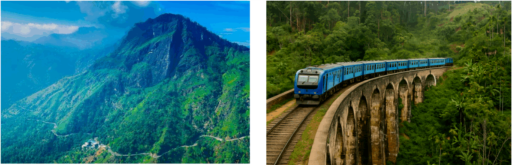 Ella (Nine Arch Bridge & Little Adam’s Peak) – A Hidden Highland Gem with Breathtaking Train Rides