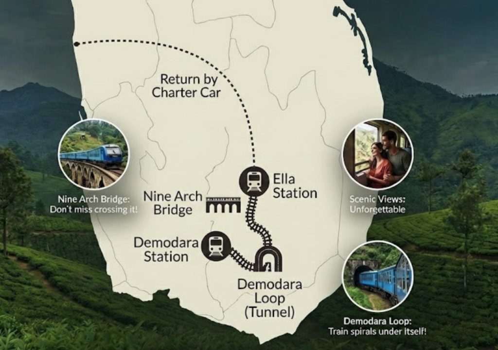 train section from Ella to Demodara