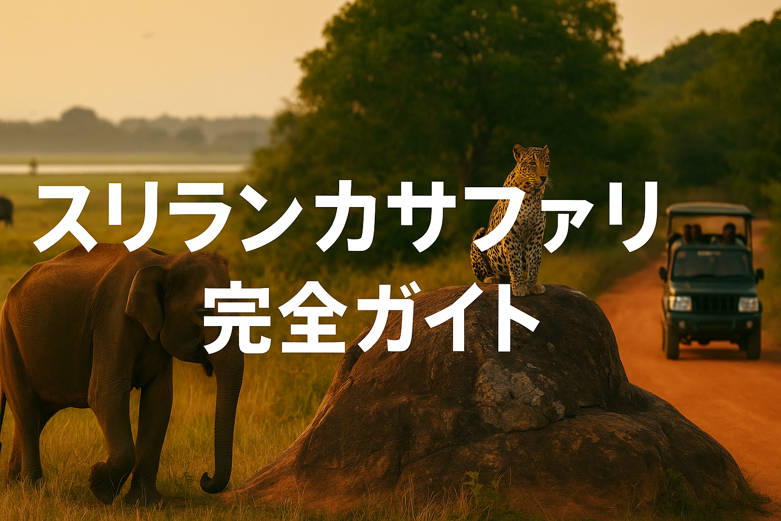 スリランカ・サファリ｜おすすめの国立公園・ツアー情報・料金相場などを完全ガイド