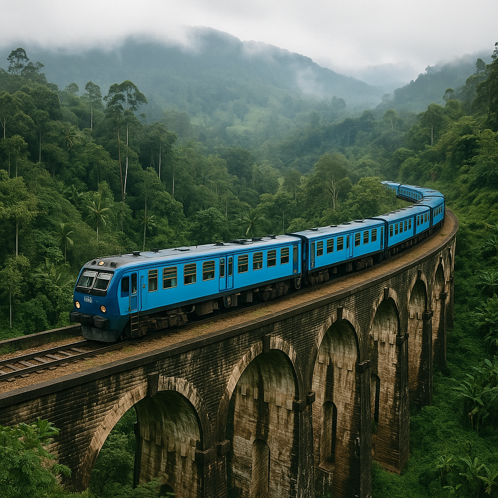 スリランカの列車
