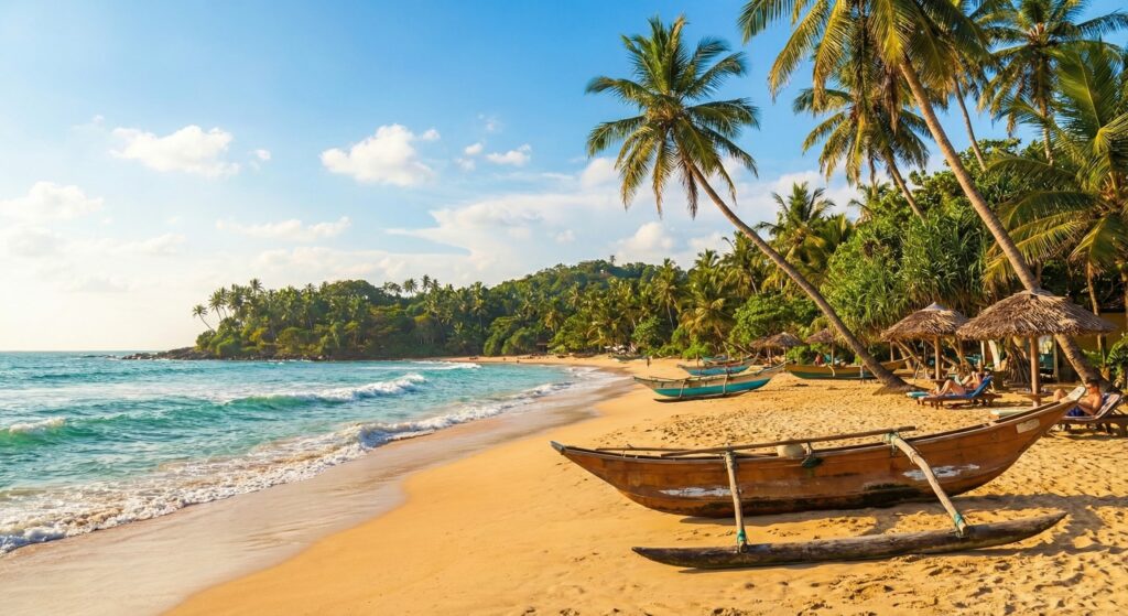 スリランカのビーチ