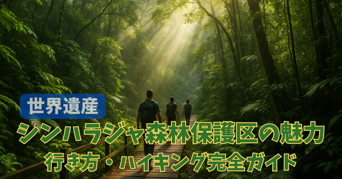 初心者必見！世界遺産シンハラジャ森林保護区の魅力・行き方・ハイキング完全ガイド