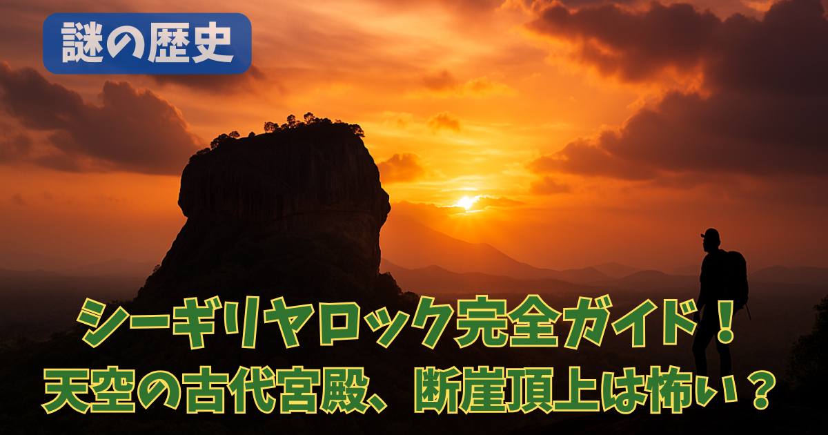 謎の歴史？シーギリヤロックで天空の古代宮殿に挑戦！標高約200mの断崖頂上は怖い？準備万端で挑むための完全ガイド！