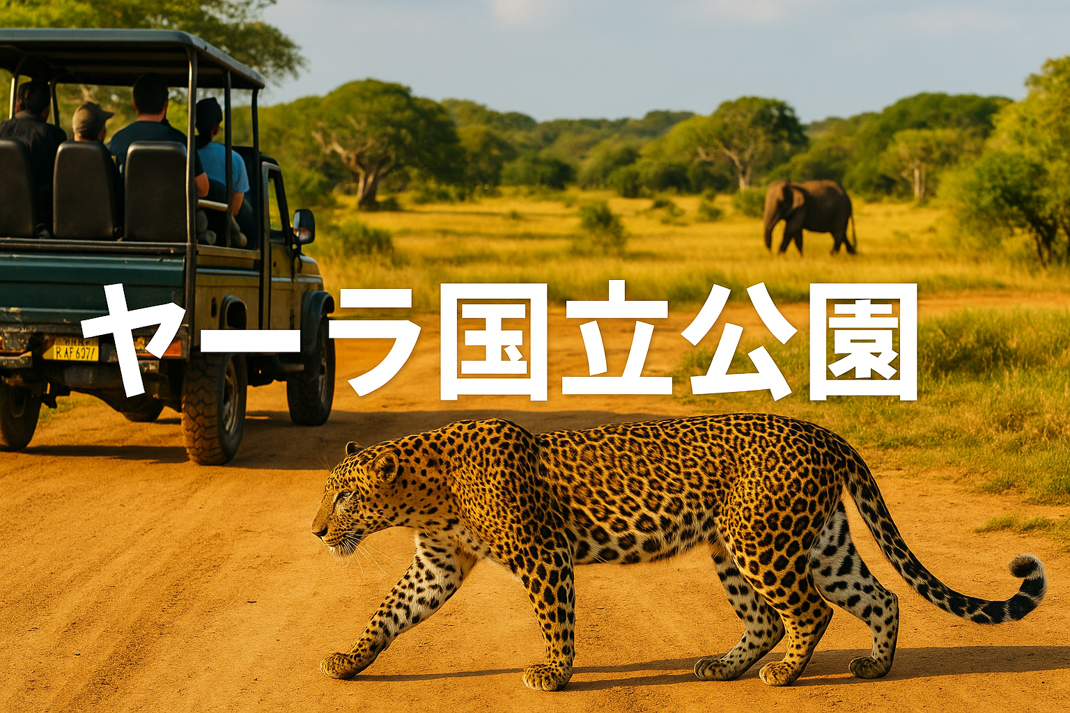 スリランカヒョウの宝庫「ヤーラ国立公園」でサファリを楽しもう！行き方や近くの魅力的なホテルも紹介！
