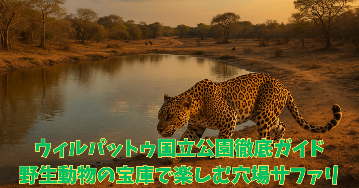 ウィルパットゥ国立公園徹底ガイド：野生動物の宝庫で楽しむスリランカの穴場サファリ